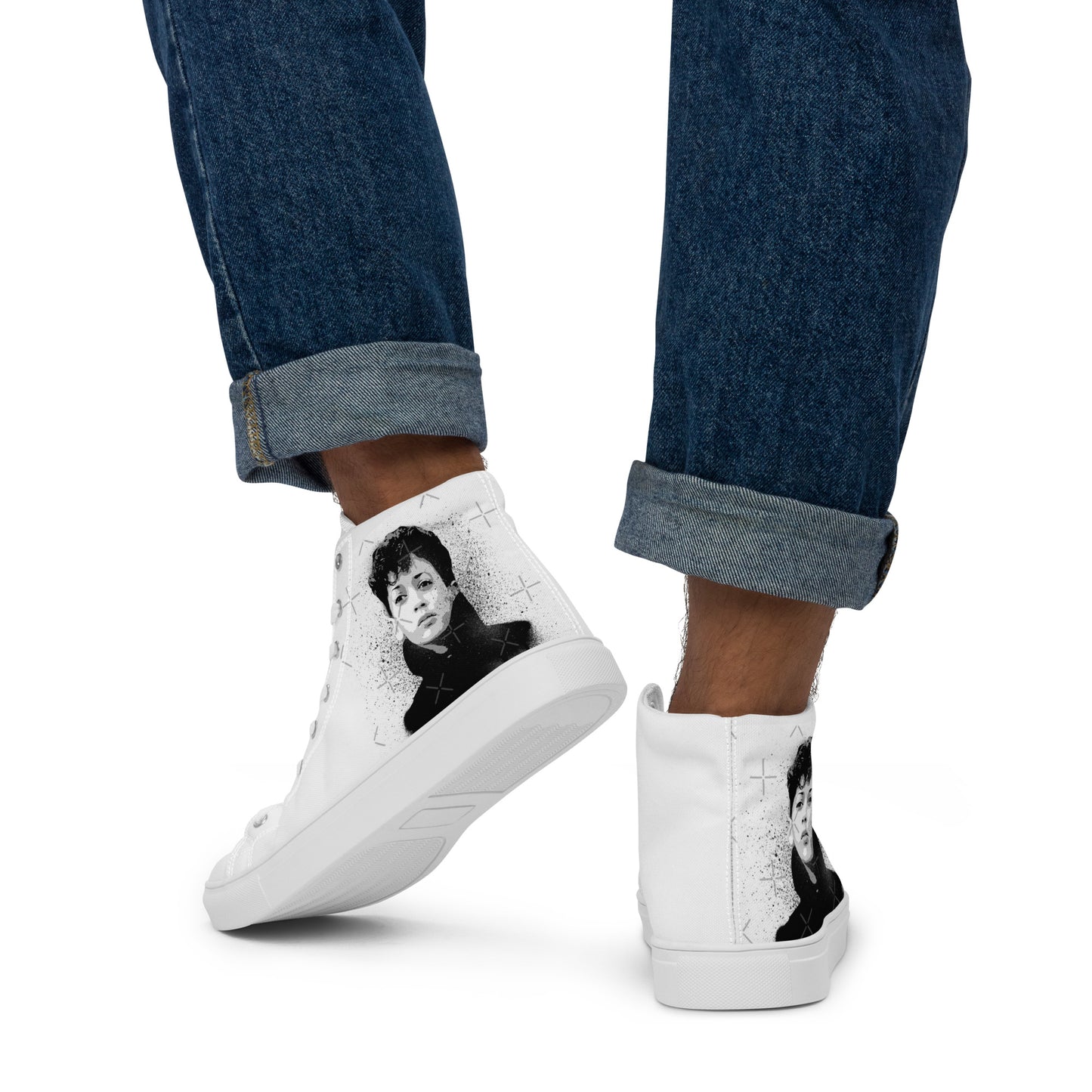 ICON Men’s high top canvas shoes