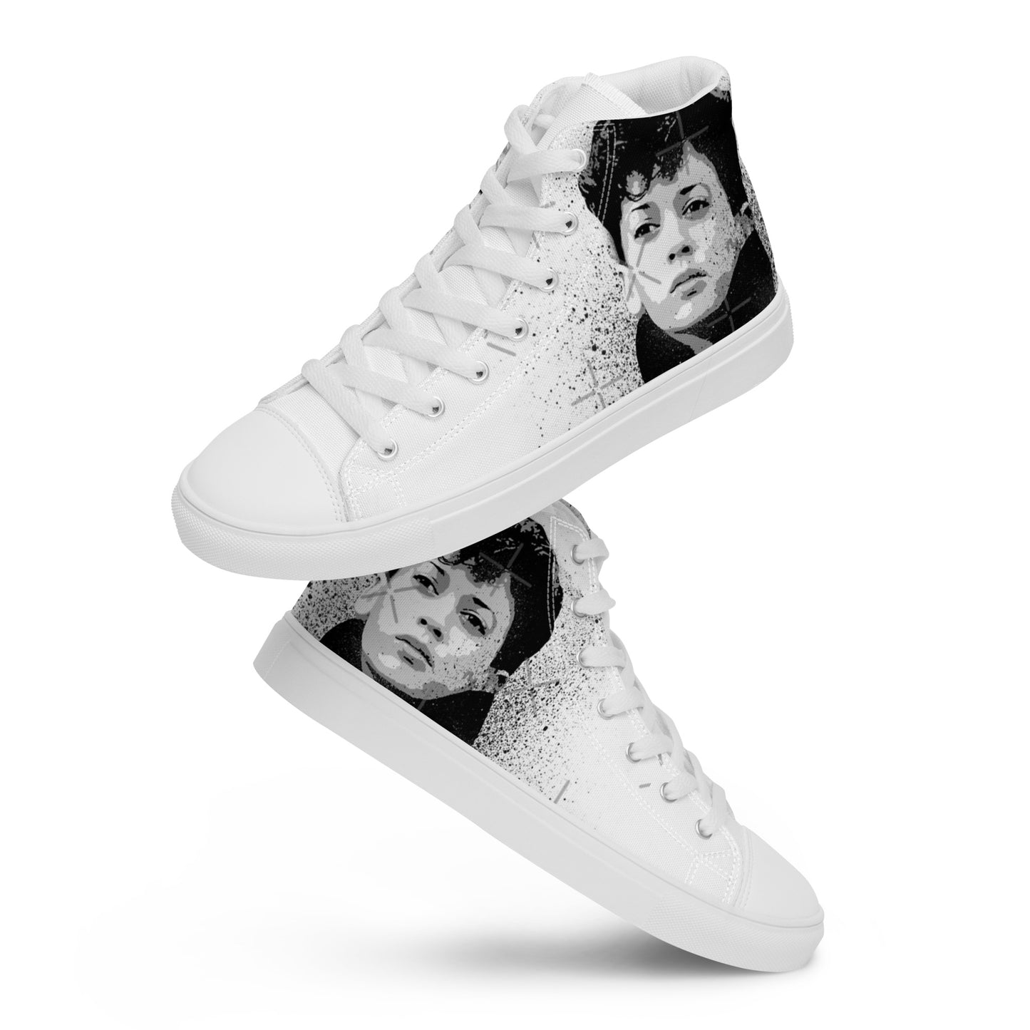 ICON WOMEN'S high top canvas shoes