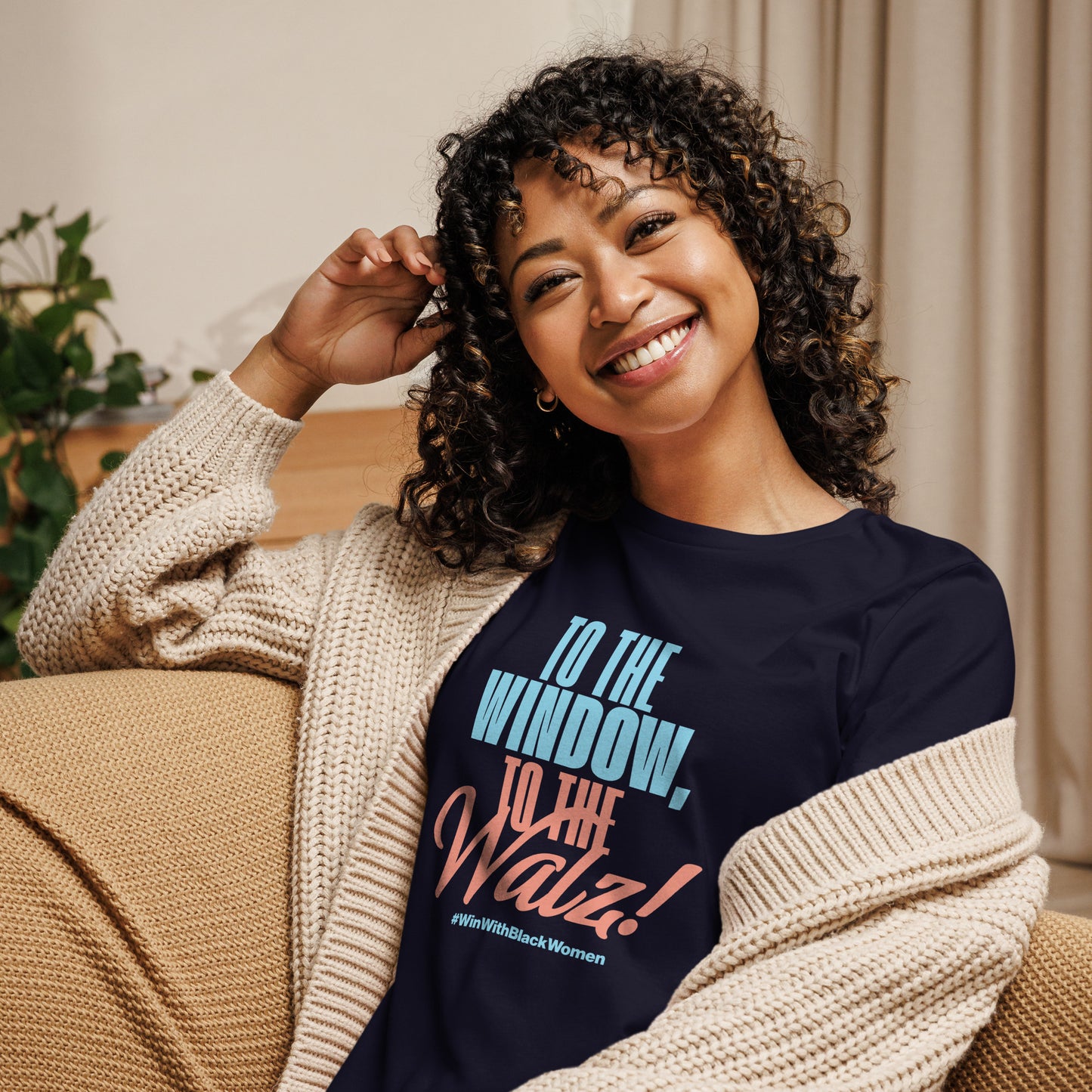 "To The Walz" Women's Relaxed T-Shirt