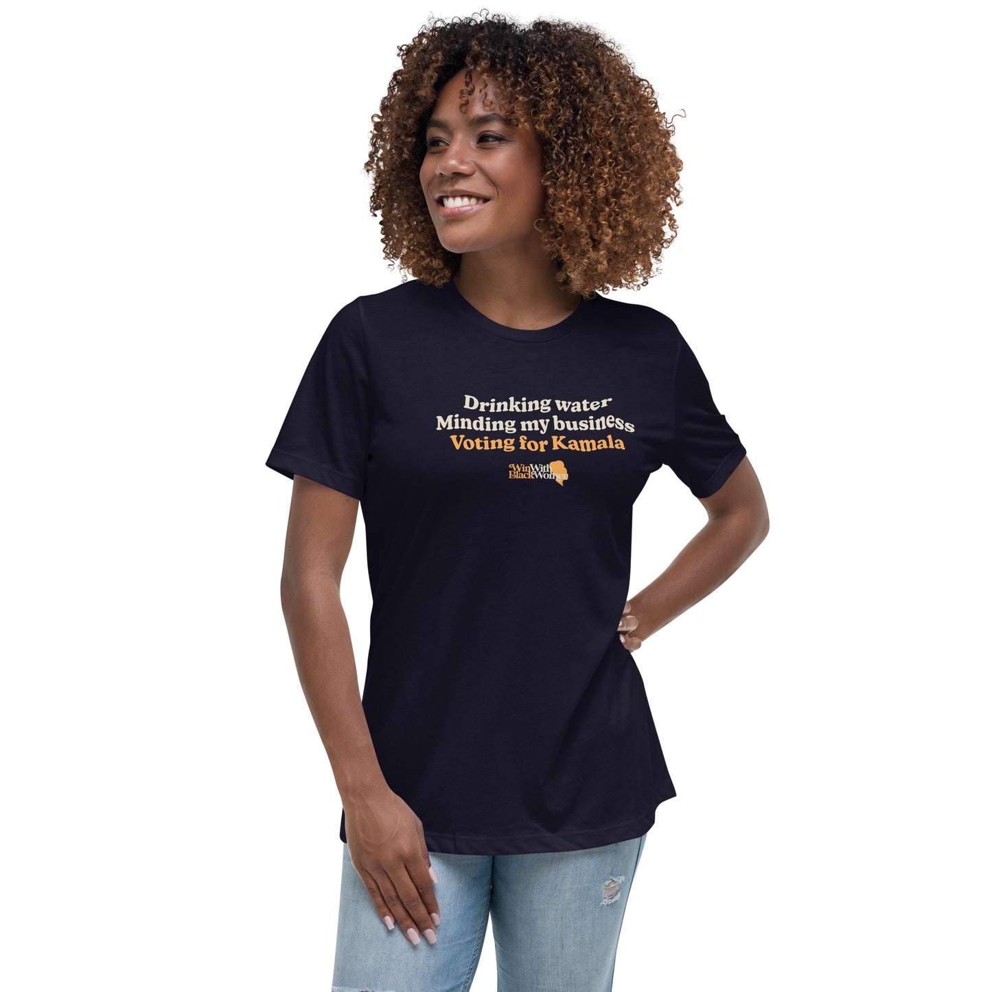 "Drinking Water" Women's Relaxed T-Shirt