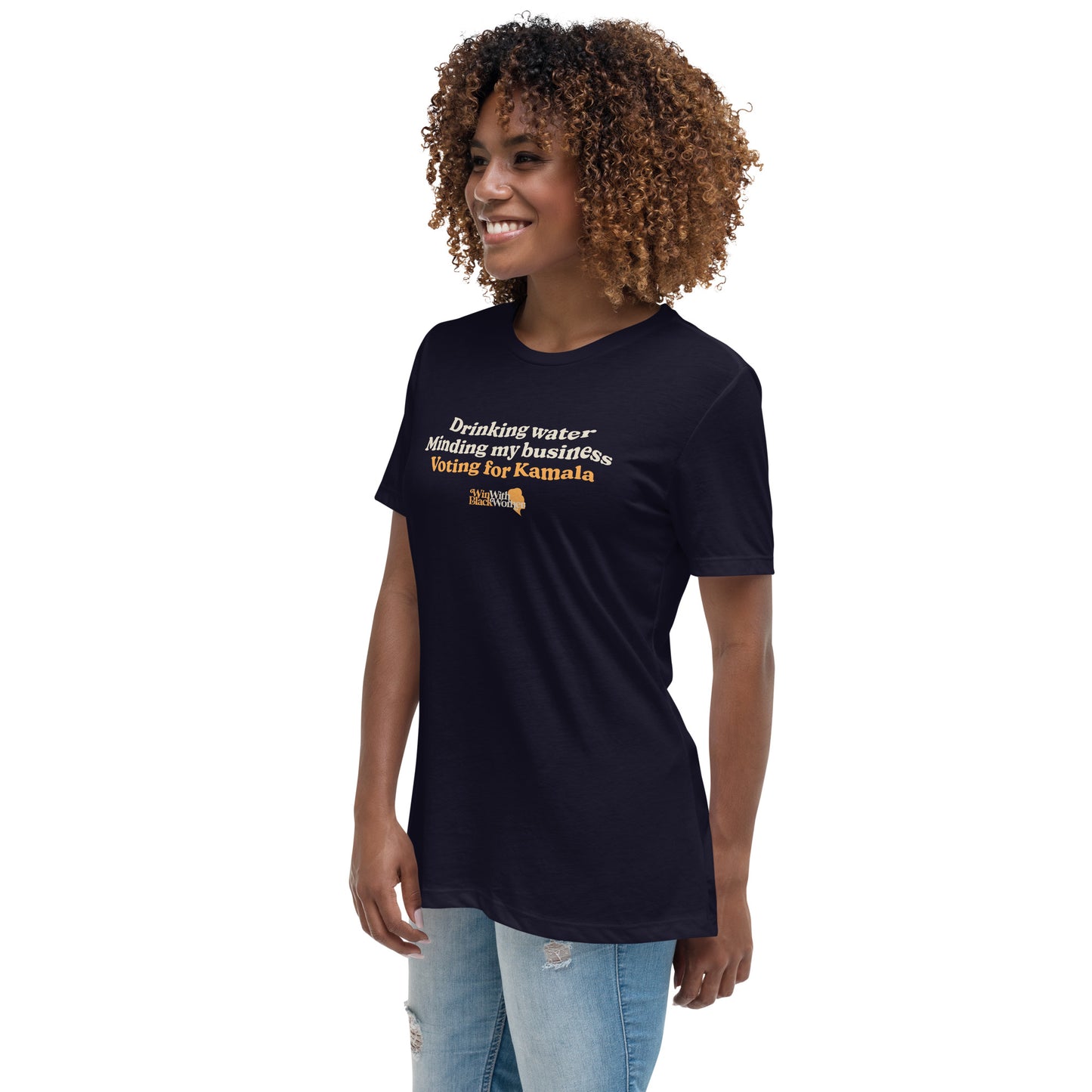 "Drinking Water" Women's Relaxed T-Shirt